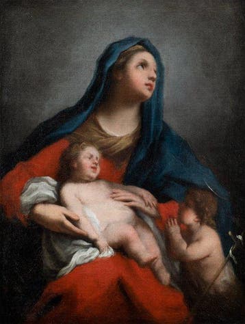 Jacopo Amigoni (1682-1752) - Madonna and Child with the