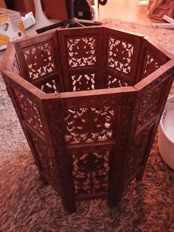 Bijzettafel - Teak