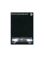 1981 LANCIA GAMMA COUPE BROCHURE ENGELS, Ophalen of Verzenden