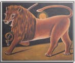 After Niko Pirosmani (1862–1918) - Lion and the Sun