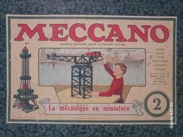 Meccano - Jouet Meccano No.2 - 1930-1940 - France