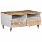 vidaXL Salontafel 80x54x40 cm massief mangohout, Verzenden