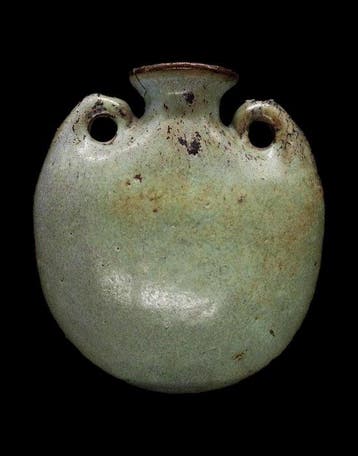 Khmer Keramiek - Khmer-vaas - celadon glazuur - ongewone