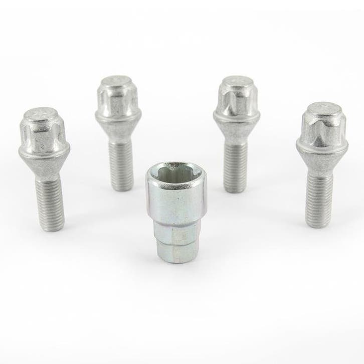 H&R Wielslotenset M12x1.50x28mm konisch - 4 slotbouten incl., Auto-onderdelen, Ophanging en Onderstel, Nieuw, Verzenden