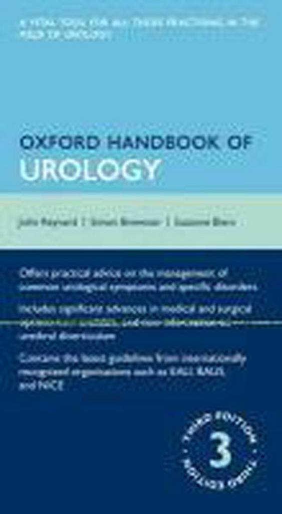 Oxford Handbook Of Urology 3rd 9780199696130 John Reynard, Livres, Langue | Anglais, Envoi