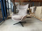 Veiling - Fauteuil Grande - Draaibaar - Stof - Mocca, Maison & Meubles, Fauteuils
