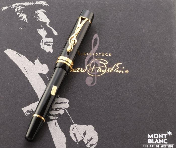 Montblanc - donation pen Leonard Bernstein - Stylo à plume, Verzamelen, Pennenverzamelingen