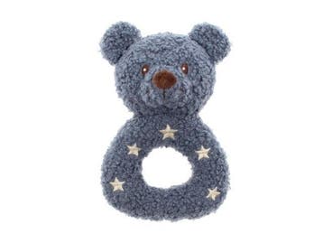 VIB Rammelaar Beer Teddy Dusty Blue, Ophalen of Verzenden