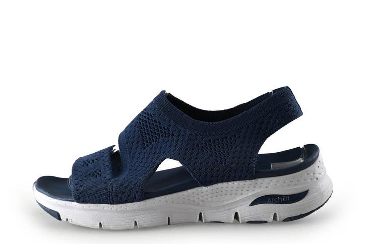 Arch Fit Sandalen in maat 38 Blauw, Kleding | Dames, Schoenen, Blauw, Zo goed als nieuw, Sandalen of Muiltjes, Verzenden