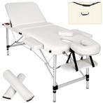 tectake 3 zones massagetafel-set met 5cm matras, rolkussens, Verzenden, Nieuw