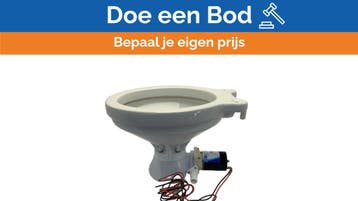 Bieden: Jabsco Quiet Flush Electric Toilet with Magnetic Va, Ophalen of Verzenden