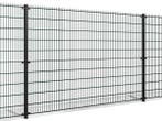 Veiling - Dubbelstaaf hekwerk zwart 1,83 x 25,7m, Nieuw