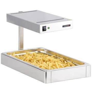 Friet-Warmhouder | 1/1 GN | 0.5kW (230V) | 330x550x380(h)mm, Verzenden, Nieuw in verpakking