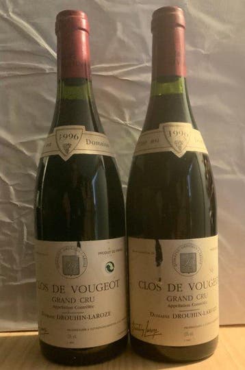 1996 Domaine Drouhin-Laroze - Clos Vougeot Grand Cru - 2, Verzamelen, Wijnen, Nieuw