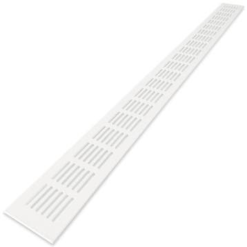 Ventilatiestrip aluminium LxH 800 x 60mm (G61-8006W), Verzenden, Nieuw