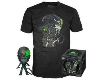 Funko - Funko Pop - 731 & Tee Alien Box 40th Anniversary