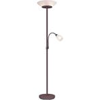 LED Vloerlamp Trion Germin - Roestkleurige aluminium lamp me, Verzenden, Nieuw