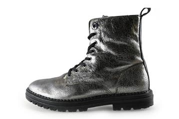 Nelson Veterboots in maat 38 Zilver, Kleding | Dames, Overige kleuren, Verzenden, Overige typen, Nelson