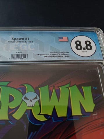 Spawn #1 - EGC 8.8 - Questions, part 1 - 1st appearance of