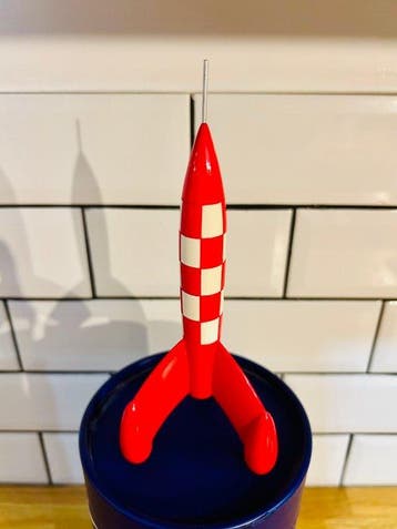 Tintin - 1 fusee 15 cm - limitée à 4000 exemplaires - 2012, Nieuw