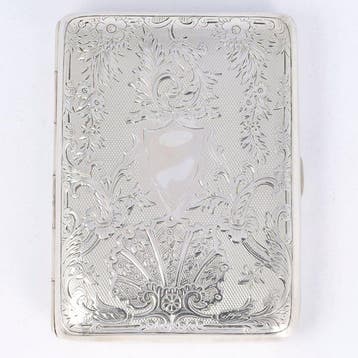 Deakin & Francis (Birmingham 1893) - Sigarettendoos - .925, Antiek en Kunst