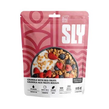 Red Fruit Granola - 520 Kcal - SLY Foods, Verzenden