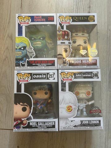 Funko - Funko Pop AC/DC Back In Black Pop Albums set plus