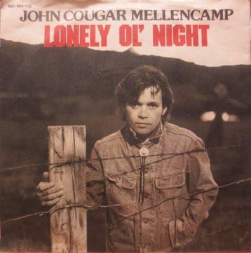 John Cougar Mellencamp - Lonely Ol Night, Verzenden