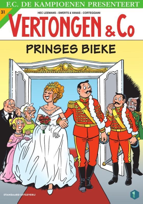 Prinses Bieke / Vertongen en C° / 31 9789002269899, Livres, BD, Envoi