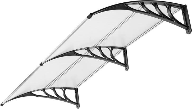 Transparante Luifel 200x100 | Tweede Kansje | OP=OP!, Doe-het-zelf en Bouw, Rolluiken, Bruin, Nieuw, Minder dan 100 cm, 200 cm of meer