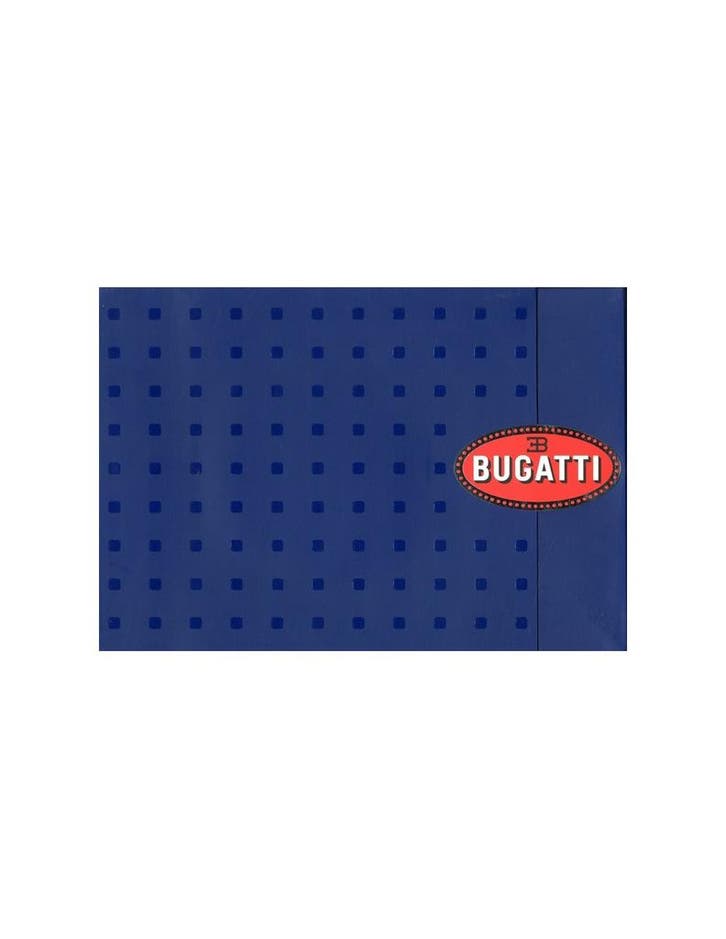 2005 BUGATTI VEYRON 16.4 PERSMAP ENGELS, Livres, Autos | Brochures & Magazines, Enlèvement ou Envoi