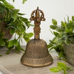 Tibetaanse bel messing - 260 gr, Ophalen of Verzenden, Nieuw