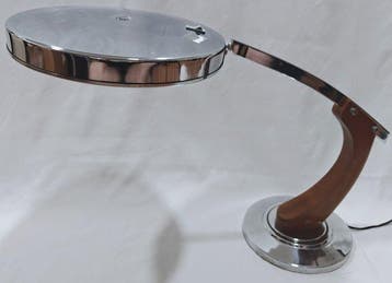 Gei-Maof - Bureaulamp - RARE President Chromé - Staal