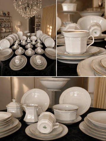 Mitterteich - 70-er Jahre Design-Service - Tafelservies voor