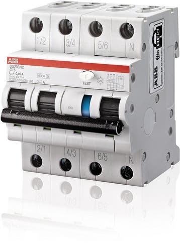 ABB System pro M Compacte Aardlekschakelaar -, Verzenden