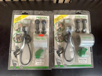 Veiling - 2x Festool Tool-Clip 494776 Veiligheidsset voor Ge, Nieuw