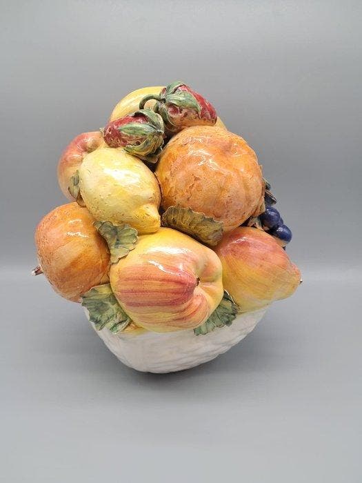 Fruitschaal - Fruitschaal - Aardewerk, Antiquités & Art, Antiquités | Verre & Cristal