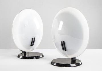 O-Luce - Bruno Gecchelin - Perla Grande - Tafellamp (2) -, Antiek en Kunst