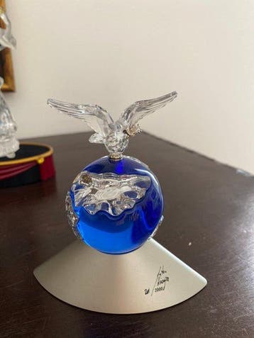 Swarovski - Figuur - Swarovski anno 2000 Colombina e Crystal