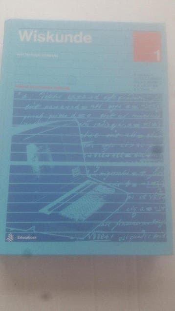 1 Wiskunde voor het hoger onderwijs 9789011016880, Boeken, Schoolboeken, Verzenden, Gelezen, R. van Asselt