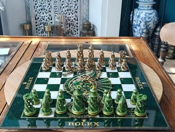 Dominique Kleiner - ROLEX – ROYAL EMERALD | Échiquier d’art