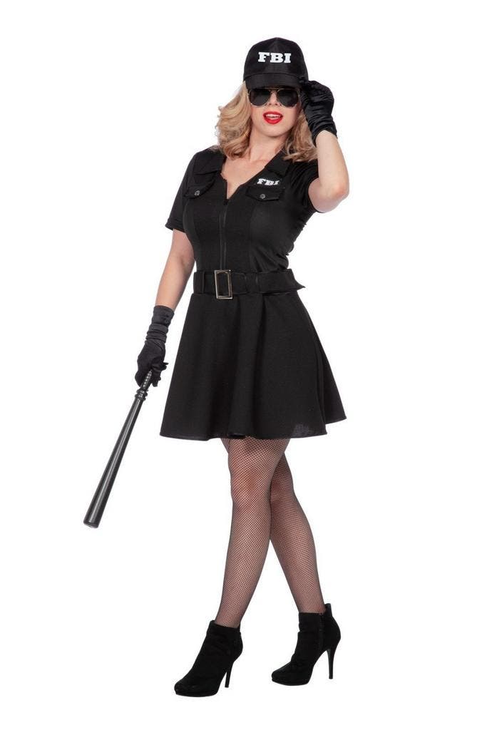 Fbi Jurk Dames, Kleding | Dames, Carnavalskleding en Feestkleding, Nieuw, Verzenden