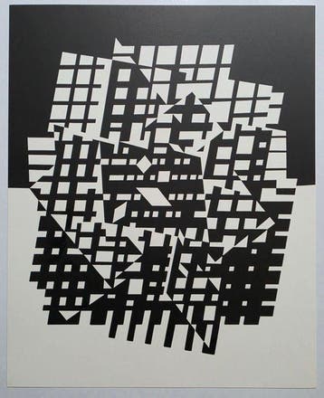 Victor Vasarely (1906-1997) - Ixion II, 1956- tirage de, Antiek en Kunst
