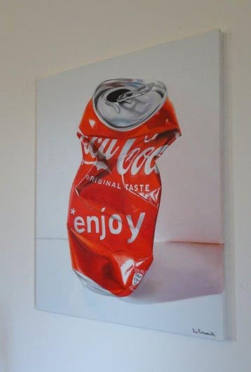 Roi Passarini - Coca Cola Enjoy unica, Antiek en Kunst