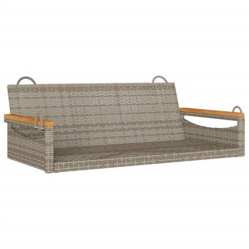Schommelbank poly rattan | Tweede kansje, OP=OP!, Verzenden, Nieuw, Rotan, Schommelbank