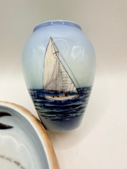 Royal Copenhagen - Vaas (2) - Porselein - Maritime, Antiek en Kunst, Antiek | Glaswerk en Kristal