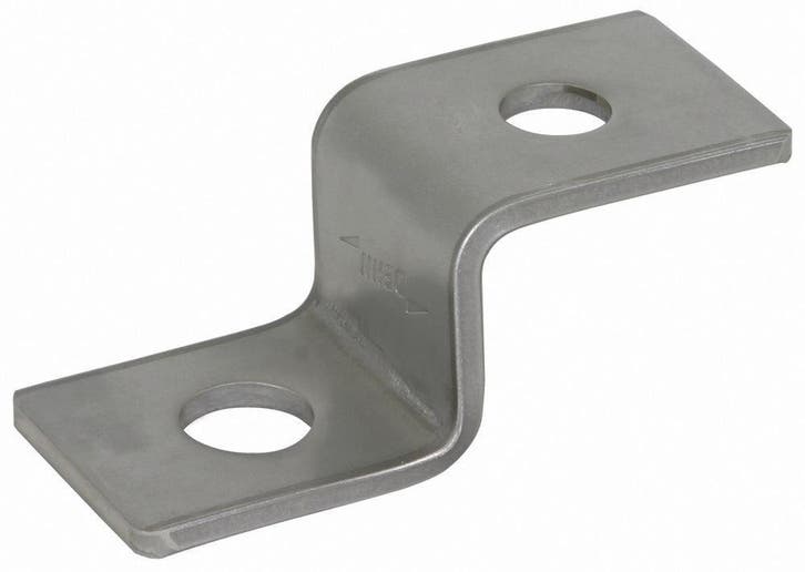 Dehn Embout en forme de Z avec 1 trou D 10.5mm et D 12.5mm, Bricolage & Construction, Électricité & Câbles, Envoi