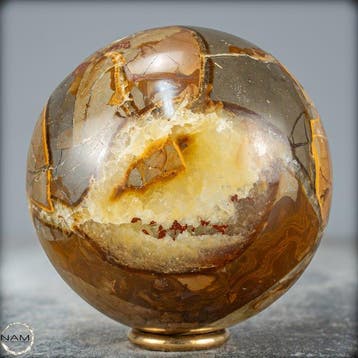 Zeer zeldzame Simbirzit - Sphere uit Ulyanovski, Rusland-, Antiek en Kunst