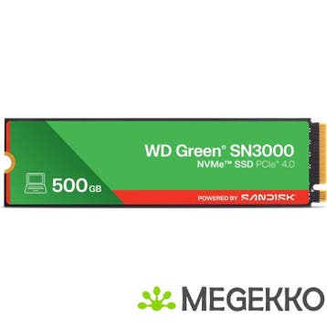 Sandisk WD_Green SN3000 512GB, Computers en Software, Harde schijven, Verzenden, Nieuw