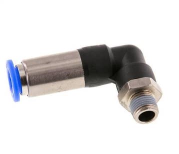 Raccord à Enfoncer 8mm & R1/8 Mâle Coude Autobloquant en, Verzenden